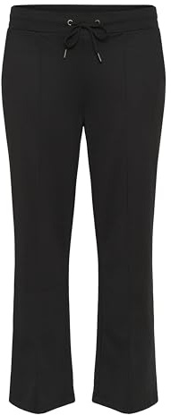 KAFFE CURVE Damen Strickhose KCjenna Elastische Taille Gerade