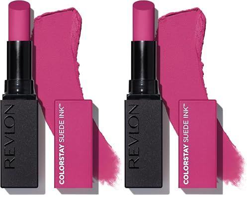 Revlon ColorStay Suede Ink Lipstick, Tunnel Vision (Pack of 2)