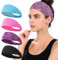 Stirnband Sport fur Herren und Damen - Doppelseitiges Schweißabsorbierendes und Rutschfestes Headband, Hochelastischen Mode Haarbänder Damen, Geeignet für Yoga, Laufen, Radfahren (05) (05)