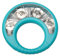 Halilit BK608 Tamburin blau, M