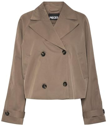 PIECES Female Trenchcoat PCSCARLETT KURZER | Trenchcoat