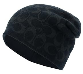 Coach Wendbare Herren-Beanie, Mitternachtsmarineblau, Einheitsgröße