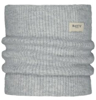 Barts Damen Schlauchschal Darty einfarbiger Loop-Winterschal 3333 Heather Grey 02