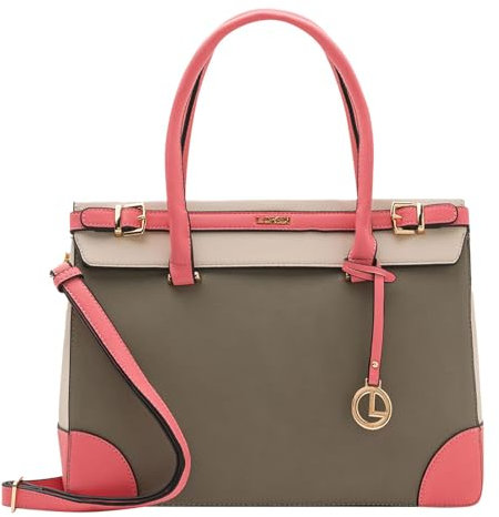 L.Credi Damen Olivette Tasche, Khaki Multi