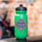 Wanapix | Personalisierte Fahrrad-Trinkflasche | Grün | Fahrradflasche mit Ihrem Foto oder Namen | Fassungsvermögen 620 ml | BPA-frei | Fahrräder + Name