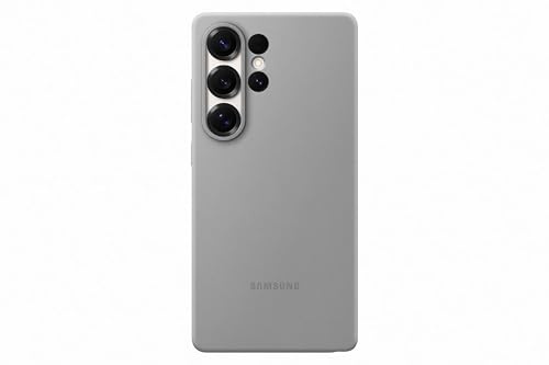 Samsung Silicone Smartphone Case EF-PS938, Hülle für das Galaxy S25 Ultra, Handy-Hülle, Silikon, Schutz Case, stoßfest, dünn und griffig, Grau