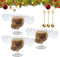 Usper ElchgläSer WeihnachtsgläSer National Weihnachtsurlaub, ElchgläSer Christmas Vacation, Elch GläSer Moose Mug Elchglas Elchtasse FüR Kaffeetee GeträNke (3 PCS)