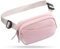 Inateck Sling Bag X-Mini, 1,5 Liter Bauchtasche Gürteltasche Damen Herren mit RFID Schutz Brusttasche für Reise, Sport, Wandern,Rosa
