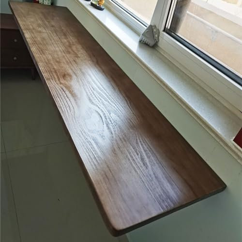 Klapptisch aus Massivholz, zur Wandmontage, für kleine Räume, ideal für Büros, Waschküchen, Küchentheken, ausziehbarer Tisch am Fensterbrett