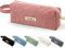 Boziee Cord-Stoff Federmäppchen Mäppchen Mädchen Teenager Stiftetasche Federtasche Pencil Case Schulmäppchen Stiftemappe für Schule | Büro (Rosa)