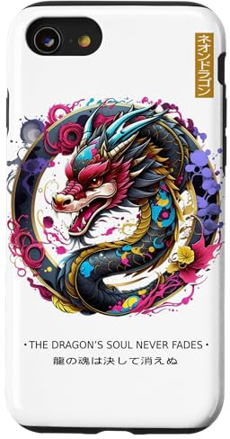 Drache Fierce Japanisches Fabelwesen Hülle für iPhone SE (2020) / 7 / 8
