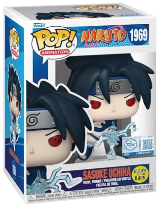 Funko Naruto Shippuden - Sasuke Uchiha Entertainment Earth Special Glow in The Dark Exclusive #1969