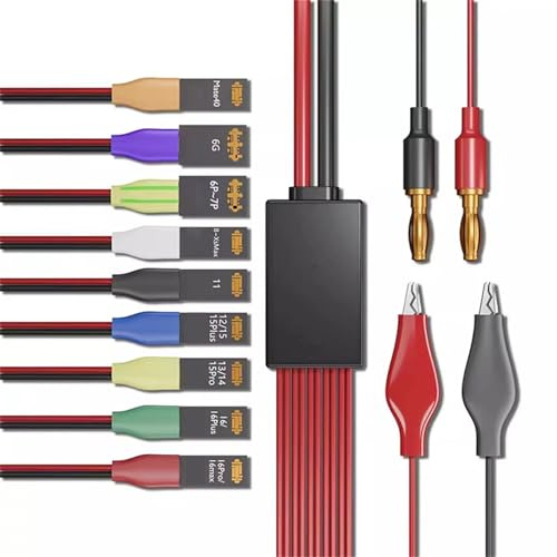 YUNGLOO Professionelles 5 V-12 V Eingang, 3 A Netzkabel für Telefon, flexibles PVC-Reparatur-Ersatzwerkzeug, Wartung, Telefonreparatur, Werkstatt, unverzichtbares Elektrowerkzeug
