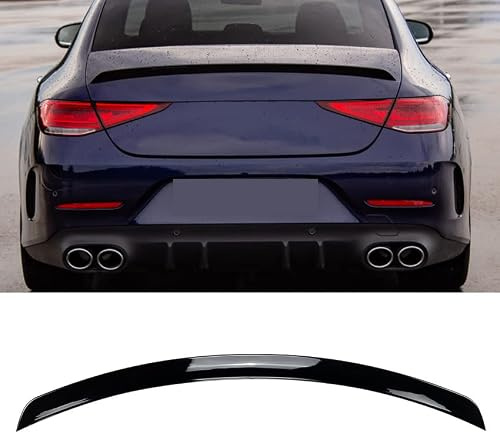 IONZS Auto Heckspoiler für Mercedes-Benz CLS-Class C257 2018,Kratzfest Spoiler Flügel Hinten Heckspoiler Lippe Kofferraumlippe Dach Spoiler Zubehör