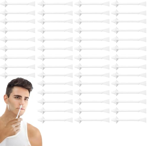200 Stück Nasenhaarentferner Herren – Einweg Nasenhaar Wachs Applikatoren – Dual-End Nasenwachs Stäbchen – Wax Stick für Männer & Frauen – Stäbchen Nasenhaar Set