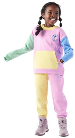 TOG24 Cheviot Kids Jumper X Shaun the Sheep Collaboration, Colourful Crewneck Children's Sweatshirt with Kangaroo Pockets