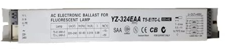 Reattore elettronico, 1 pz YZ-324EAA AC Reattori elettronici for lampada fluorescente T5HO T5-E TC-L 3X24W Scatola for acquario