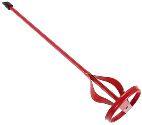 NOLITOY Cement Mixer Drill Attachment Paint Mixing Paddle for Electric Drills Versatile Mud and Grout Stirrer Tool Easy Install Concrete Mixing Rod for Construction and Renovation Tasks