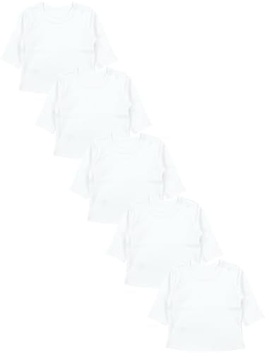TupTam Baby Mädchen Langarmshirt 5er Set