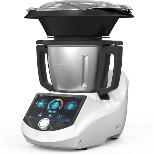 Smart Küchenmaschine 3L Multikocher mit WLAN, 7 Zoll TFT Touchscreen, App-geführte Rezepte, Automatische Kochfunktionen