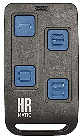 Mando Garaje Universal HR MATIC MULTI 3 Compatible Para Frecuencias 433Mhz u 868Mhz Capaz De Unificar 4 Mandos En 1