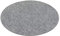 Rob&Raf Platzset Filz Tischset 2er Set (Auswahl Farbe) Waschbar Rund Ø40cm Premium Design Unterlage (Grau)