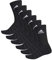 adidas 6 Paar Cushion Crew Socken, Black, L
