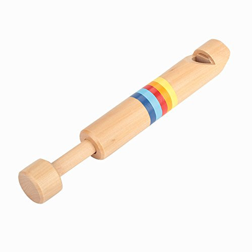 Piccolo en Bois d'amorce, Instrument éducatif de flûte en Bois d'enfants de Jouet