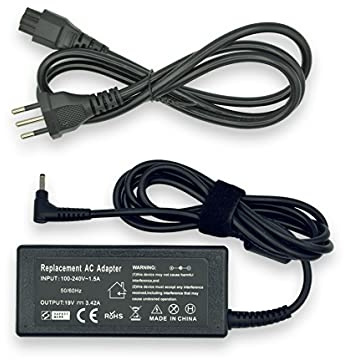 NewNet - Netzteil Ladegerät 65W 19V 3.42A 3.0x1.1mm kompatibel mit Notebook Acer Aspire S3-392 S7-191 P3-171 S3-392G P3-131 Iconia Tab W700 W700P W701P W701X TMX313-M