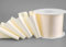 25 m x 72 mm Satinband SOPHIE CREME Ivory (004) SatinTischband Schleifenband ohne Draht breites weiches Band Tischdekoration Tisch Deko Geschenkband mit einseitigem Glanz