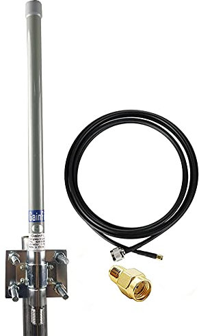 Gainfi 868MHz LoRa Antenne Helium Miner Meshtastic Antennes for LORA32 ESP32 Module, 4.5dbi LoRaWAN Omni-Richtantenne mit SMA RG58 Kabel, RP-SMA Adapter