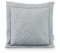 AmeliaHome Zierkissen Kissenbezug mit Füllung zweiseitig ultrasonic Steppung 45x45 cm Ophelia Grau