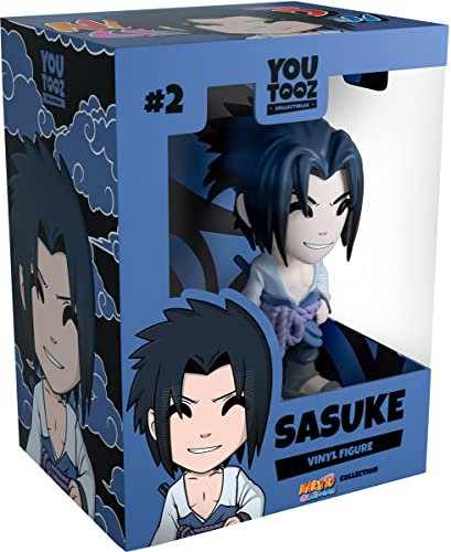 You Tooz Sasuke 11,7 cm Vinyl-Figur, Sammlerstück Uchiha Sasuke aus Naruto Anime by Youtooz Naruto Collection