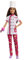 Barbie Konditorin - Professionelle Konditor-Uniform, Kochschürze & und Cupcake, für Backliebhaber und Kinder ab 3 Jahren, HKT67