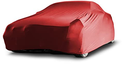 MY CARCOVER® Autoabdeckung Indoor passend für Ford Escort V Cabriolet All Bj 1990-1994 Cabriolet Autoplane Premium Indoor Plane Oldtimer formanpassend atmungsaktiv aus Stoff