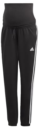 Adidas Damen Maternity Pants, Black/White, XL