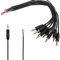 VISSQH 10pièces connecteur Jack 3.5 TRS 3 pôles Câble Jack Audio 3.5mm, Jack Stereo 3.5 mm, connecteur Jack 3.5 a souder,pour réparation de câble Audio(30 cm)