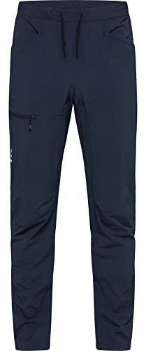 Haglöfs M ROC Lite Slim Pant Blau - Leichte elastische Herren Kletterhose, Größe 48 - Regular - Farbe Tarn Blue