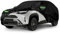 Wasserdicht Autoabdeckung Vollgarage Autoplane Ersatz für 2020-2025 Toyota Yaris Cross subcompact Crossover Abdeckplane mit Reißverschlusstür und winddichten Bändern Regen Sonne Staub Schnee Schutz