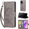 TOMYOU Coque pour Oppo A57 5G 2022/A77 5G/ A57 4G 2022 / A57E 4G / A57S 4G / A77 4G Étui, Antichoc Cuir Portefeuille Etui Housse Compatible Realme V23 / OnePlus Nord N20 SE Étui Grey