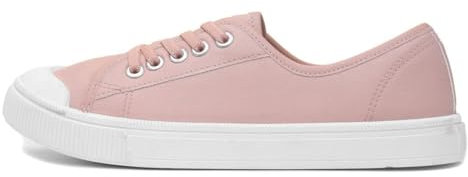 Lilley Penny Womens Pink Canvas Shoe - Size 5 UK - Pink