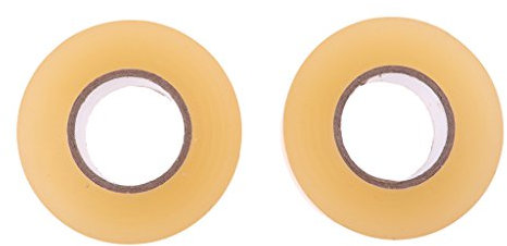 2 Rollen Premium PVC Transparent Hockey Tape für Eishockey Socken & Schienbeinschoner