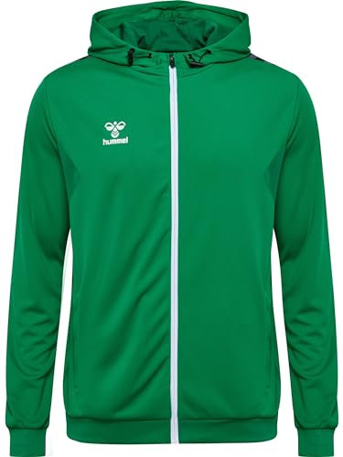 hummel hmlAUTHENTIC PL Kapuzenjacke Gruen, S Herren
