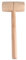 Sxhlseller Mazo de Langosta de Cangrejo de Madera, Mini Mazo de Madera para Chocolate, Martillo Redondo de Madera de Haya Maciza para Bricolaje, Martillo de Corazón Rompible