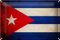 Schild Blech 30x20cm - Made in Germany - Flagge Kuba Cuba Fahne Metall Deko Blechschild