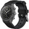 REBANDACE Armband für Omega x Swatch MoonSwatch 20mm, weiche Silikon Omega X Swatch Moonswatch Speedmaster Ersatzband ohne Lücken, gebogenes Moonswatch Swatch Armband für Männer Frauen (Schwarze)