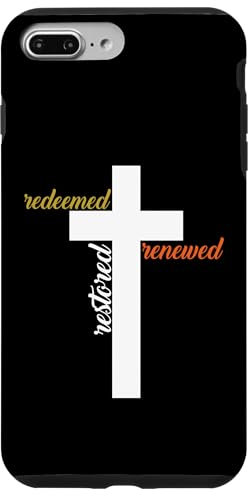 iPhone 7 Plus/8 Plus Christian Phone Case - Redeemed, Restored, Renewed By Jesus Case