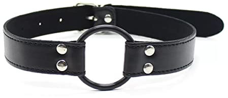 YIOTMOP BDSM Knebel Mundknebel für Frauen O-Ring Mouth Ball Gag Fetisch Sexspiel Penisknebel Ring Gag Mundspreizer für Sex Sklaven Bondage Sex Spielzeug für Paare ø4,5cm