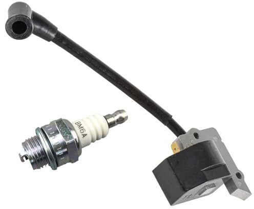 Outdoor Tools 530039212 530039229 Ignition Coil Module With BM6A for Spark Plug For McCulloch Hedge Trimmer MAC BL150 MC025 MC125 Replacement Parts