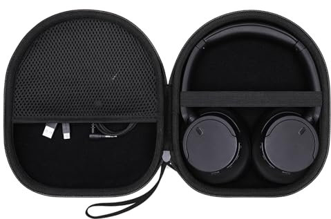 LTGEM Case Compatible with Sony WH-CH720N / WH-CH520 Noise Canceling Headphones Over The Ear Headset, Black